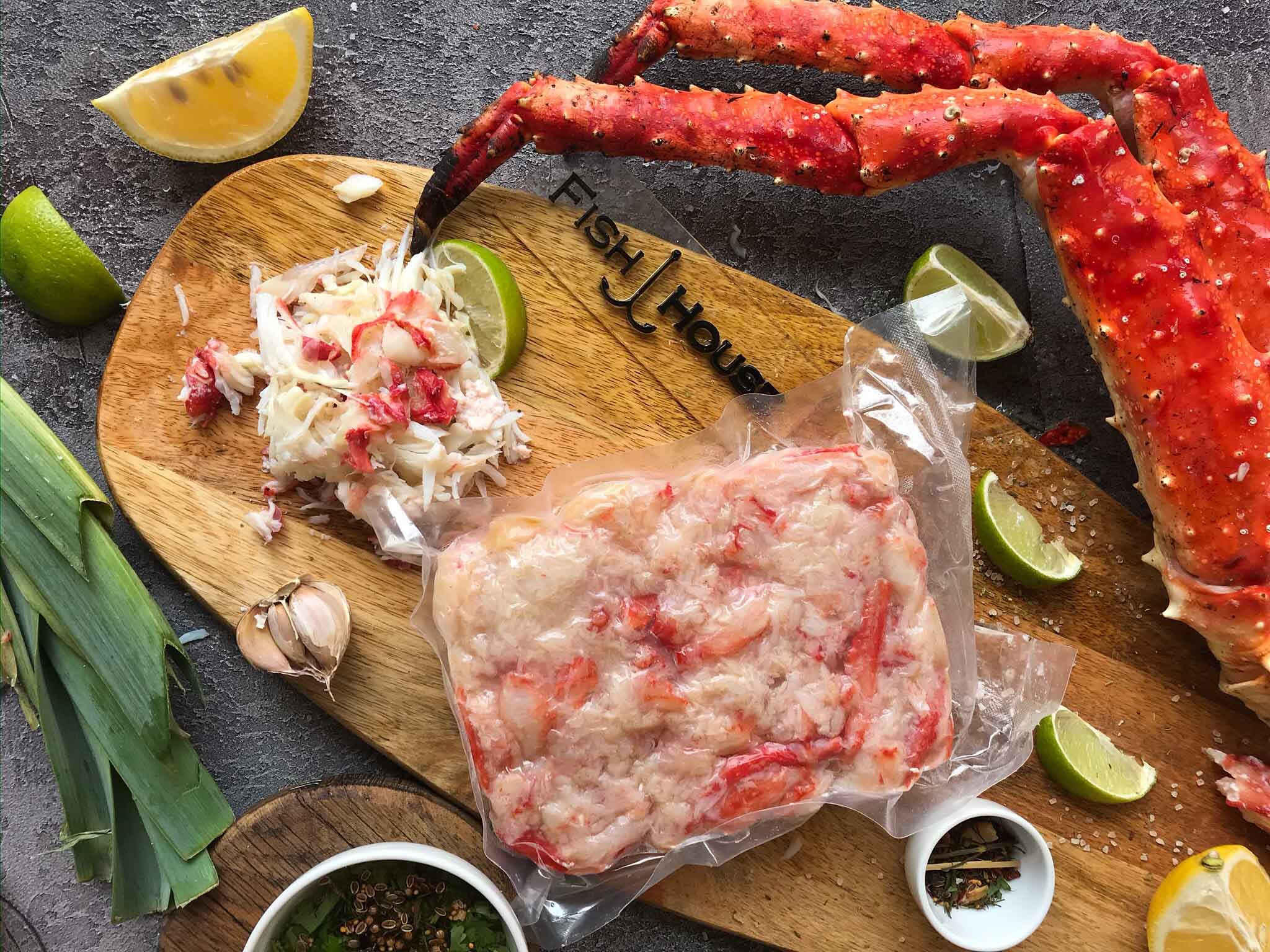 Камчатский краб салатный, 500г